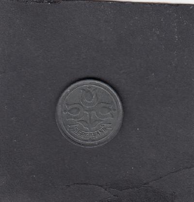 Beschrijving: 10 Cent WILHELMINA 